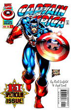 CAPTAIN AMERICA #1 VARIANT EDITION SIGNED BY ARTIST ROB LIEFELD