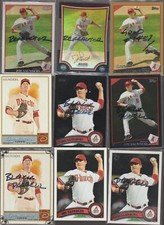 Joe Saunders Lot of 46 All Different Baseball Cards Angels Orioles Virginia