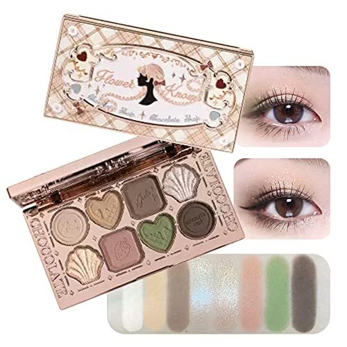 Flower Knows Chocolate Shop Series Eye Shadow Palette 02 Young