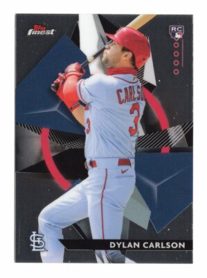  2021 Finest Rookie Design Variations #FRDDC Dylan Carlson RC