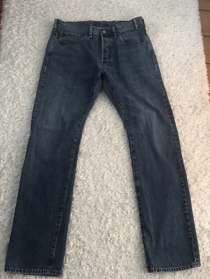 PAUL SMITH Jeans W30 L32 Blue Denim Jeans Regular Straight Leg