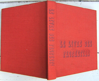DAS BUCH DER PROPHEZEIUNGEN 1971 J. Zimmermann Robert Morel Verlag BE mit Versand