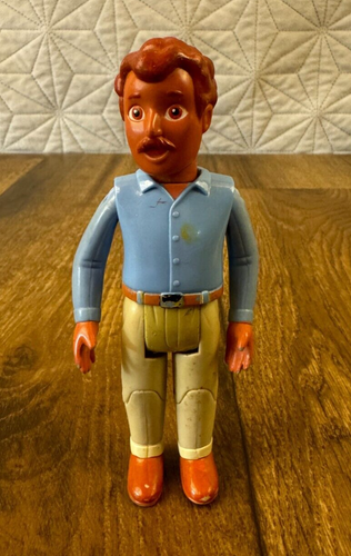 Mattel Dora The Explorer Dollhouse Father Dad Posable Figure People Guy 5.5 Inch