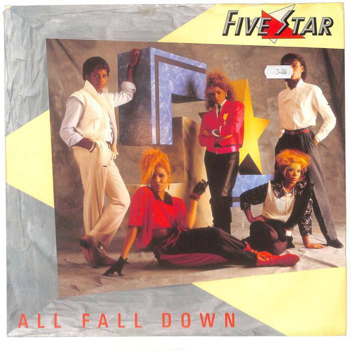 Five Star All Fall Down UK 12" Vinyl Record Single 1985 PT40040R Tent 45 EX