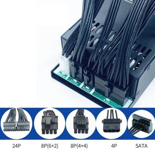 400W PSU 400W ATX Full Modular Power Supply for POS System Small 1U ITX - Afbeelding 13 van 13