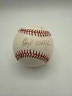 Hoyt Wilhelm Autographed OML Baseball. Beckett Authenticated.