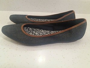dr scholls denim flats