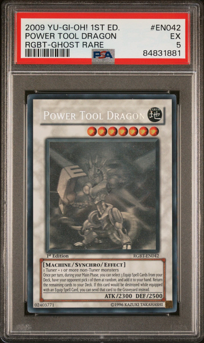 Power Tool Dragon Yu-Gi-Oh! TCG Individual Trading Card Games for
