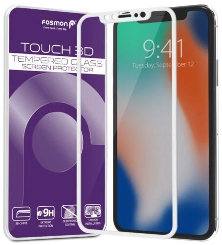 Protectores de pantallas para teléfonos celulares Fosmon Blanco