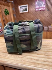 US Military MOLLE Woodland Sleep System Carrier 