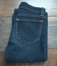 J BRAND WOMENS SZ 24 (25W×32L) MADE IN USA BOOTCUT STRETCH DENIM JEANS EUC