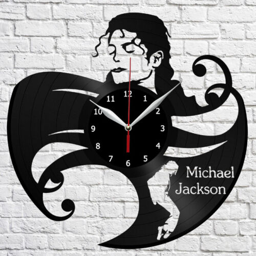 Michael Jackson Vinyl Record Wall Clock Home Fan Art Decor 12