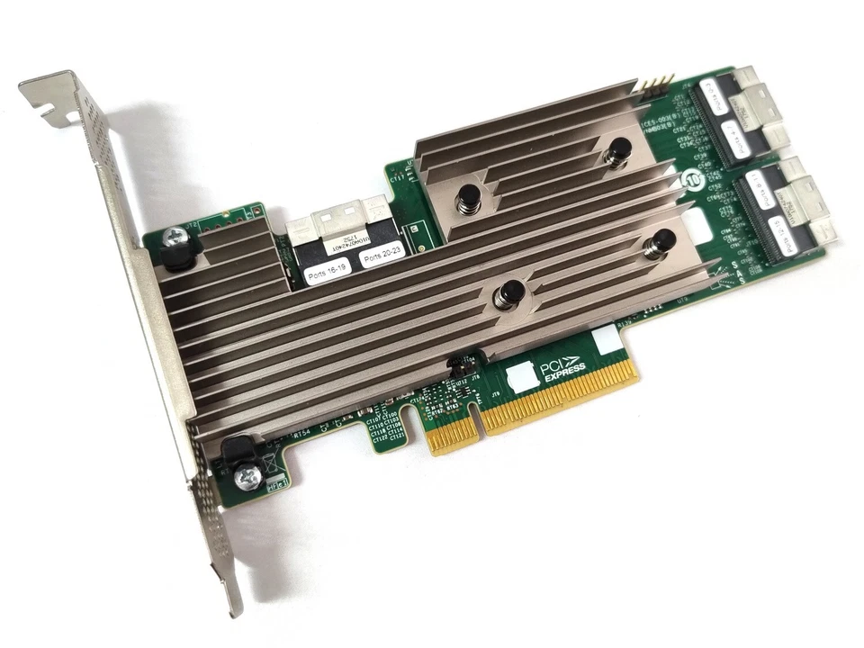 Broadcom Avago 9306-24i SATA / SAS HBA Controller 12Gbps IT-Mode 24port LSI ZFS - Bild 3 von 4