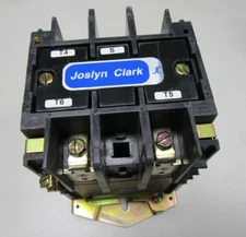 😎 JOSLYN CLARK 358453A FIRE PUMP CONTACTOR 480 VAC COIL 600 VAC 120 AMP