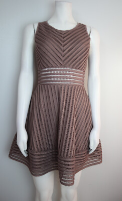 WOMEN'S TAUPE BROWN FIT & FLARE DRESS - CHARLOTTE RUSSE - SIZE XS | eBay WOMEN'S TAUPE BROWN FIT & FLARE DRESS - CHARLOTTE RUSSE - SIZE XS | eBay