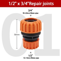 Hahnanschluß Reparator 1 StüCkschlauchverbinder Gartenschlauch Schlauchkupplung