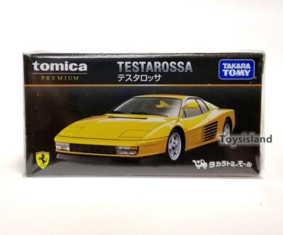 TOMICA PREMIUM Ferrari TESTAROSSA 1/61 TOMY NEW DIECAST CAR Yellow