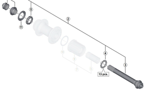 shimano xt m8000 hub