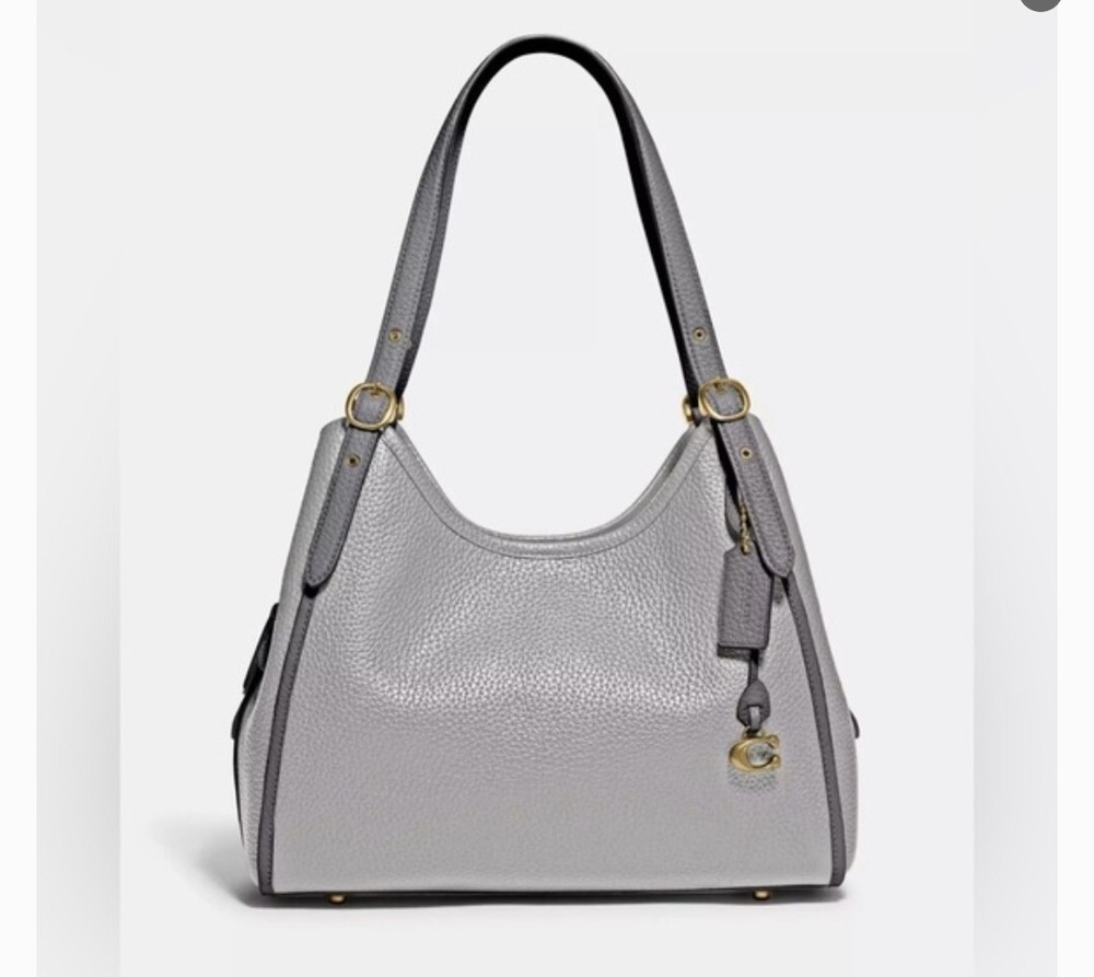 Coach Lori Shoulder Bag   Pebbled Leather  In Colorblock