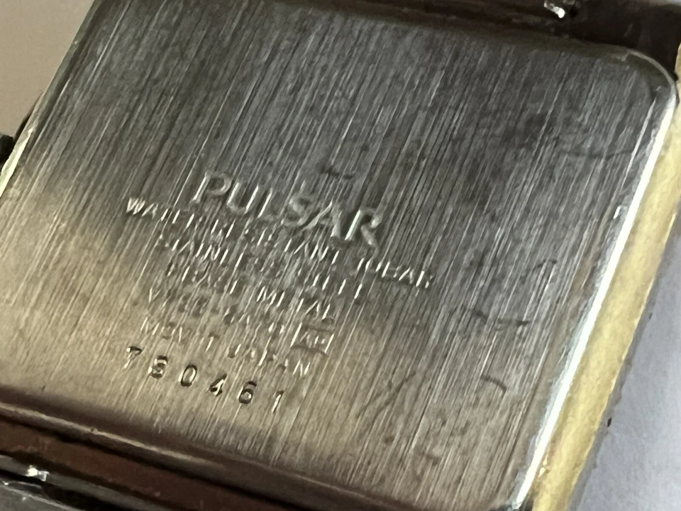 Reloj para correr Pulsar vintage. ¡Increíble esfera azul icónica! Foto 3 de 3