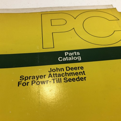 Genuine John Deere Sprayer Attachment Parts Catalog PC-1560 Dealer 1976 - Picture 2 of 10