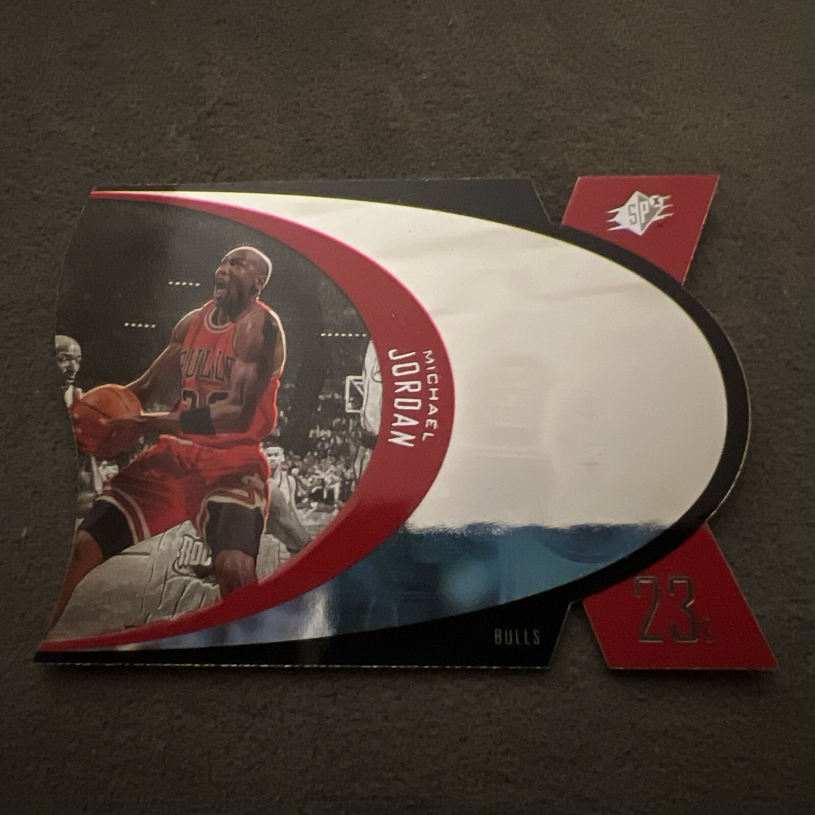 1996-97 Upper Deck SPX MICHAEL JORDAN SPX5 GOLD Die Cut HOLO Bulls