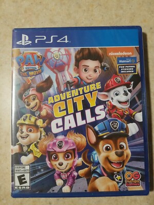 Paw Patrol The Movie Adventure City Calls (PS4) - NEW SEALED