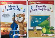 Baby Genius 2 DVD Lot Favorite Counting Songs  Mozart And Friends