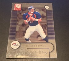 2001 Donruss Elite Football Vintage Card #26 John Elway HOF Denver Broncos