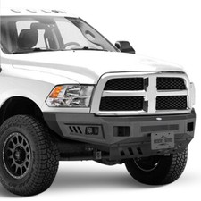 Front Bumper W Led Spotlights Fit 10-18 Dodge Ram 2500 3500 Exceptional Protect