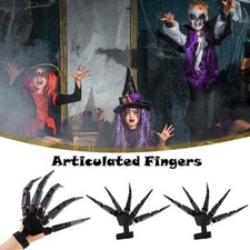 Halloween Articulated Fingers Extensions Cosplay Decoration 3D Printed Finger