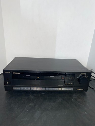 Vintage Sherwood DD-1030 - Dual Cassette Deck Player/ Recorder - Working