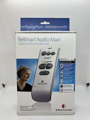 Bellman & Symfon Maxi Personal Sound Amplifier BE2020 Maxi Digital Kit in Box