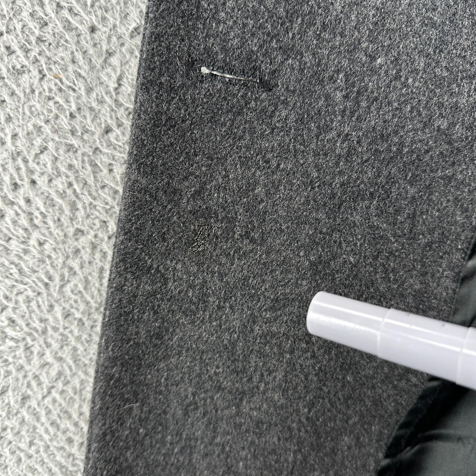 Pendleton Coat Womens 8 Gray Double Breasted Wool… - image 12