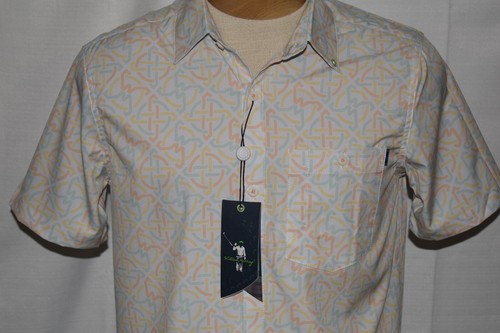 Neu mit Etikett William Murray Small Herren S/S KNOTTY BY NATURE Poly Spandex Hemd - Bild 10 von 11