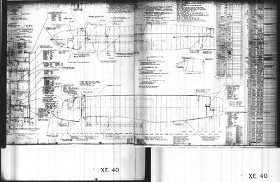 Douglas C-47 S DC-3 R4D-8 R4D Skytrain Dakota Bauplan Zeichnungen XL Set
