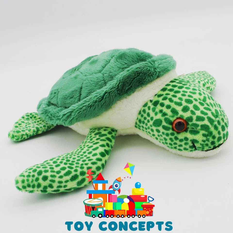 1 X PLUSH SEA TURTLE 17CM teddy kids gift soft toy stuffed animal doll christmas - image 2 of 3