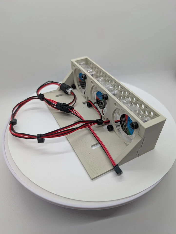 5,25-дюймовый вентилятор в сборе подходит для отсека оптического привода с вентилируемым шестиугольником sm. - Изображение 3 из 4