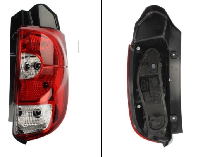 Lampe feu arrière droite étanche pour Mitsubishi Colt 3 et 5 portes plastique ABS rouge