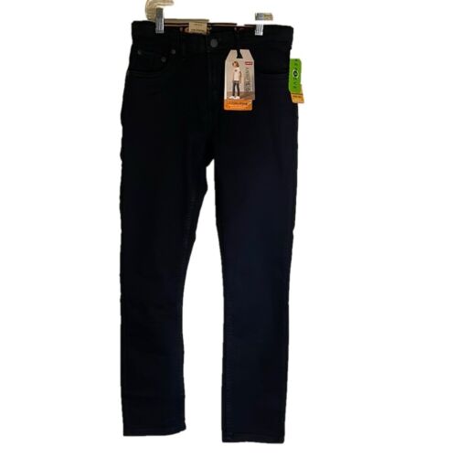 NEW! LEVI'S Boys 510 Black Skinny Stretch Jeans