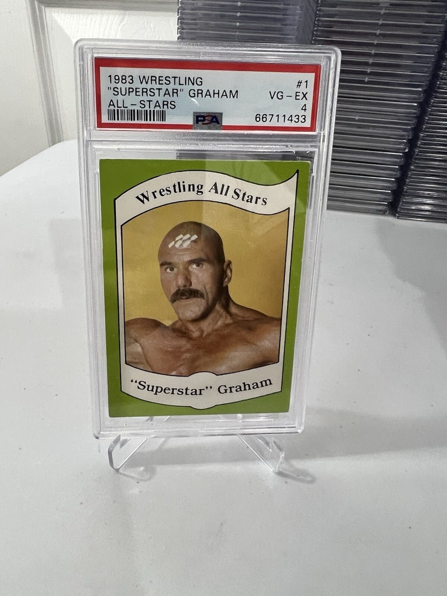 1983 Wrestling All Stars Superstar Billy Graham #1 Psa 4 Rookie | eBay