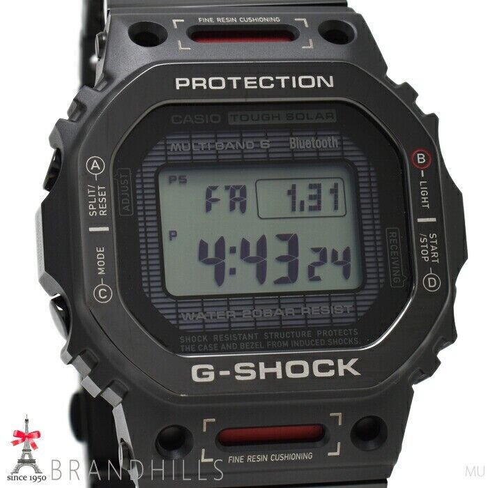 Casio G-shock GMW-B5000V-1JR Titanium Bluetooth Radio Wave Solar Black Casio G-shock GMW-B5000V-1JR Titanium Bluetooth Radio Wave Solar Black