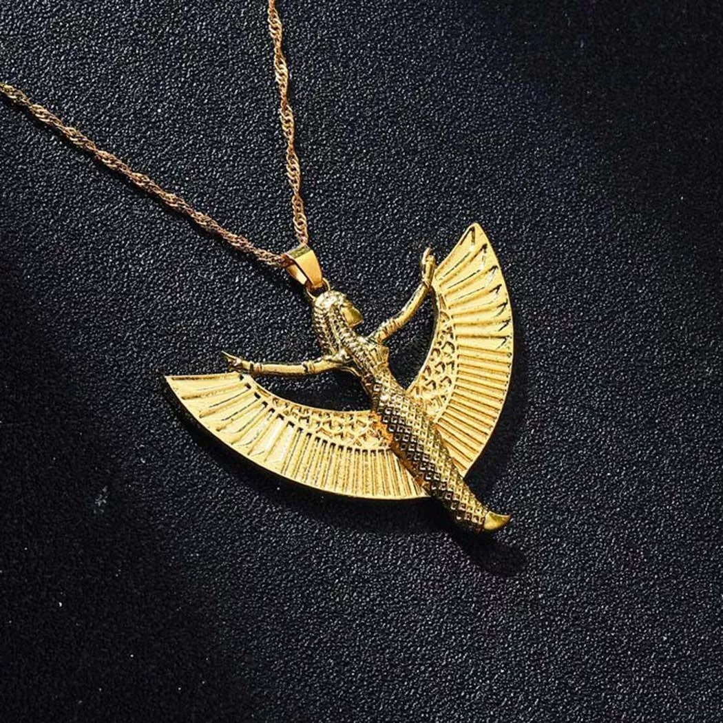 Egyptian charm necklace deals