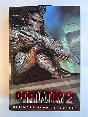 7'' NECA PREDATOR 2 SERIES ULTIMATE SCOUT DELUXE ACTIONFIGUR ALIEN AVP MOVIE