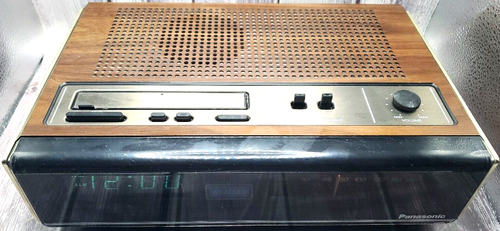 Vintage Panasonic AM FM Weather Radio Alarm Clock Model RC150 Tested Works