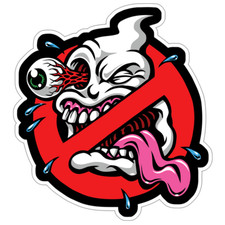 Ghostbusters Logo sticker Classic window laptop bumper vinyl decal