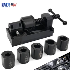 Black AN4-AN12 Fuel Line Fittings Installation Tool Fuel Hose Repair Tool Kit