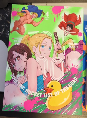 Zom 100: lotto manga Bucket List of the Dead 1-8 firma Viz - Foto 6 di 10