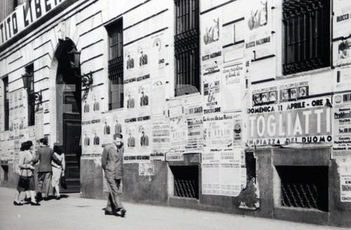 Photo Presse Vintage Italie Fascisme Duce 1936 - Tirage Argentique 24x18cm - Farabola