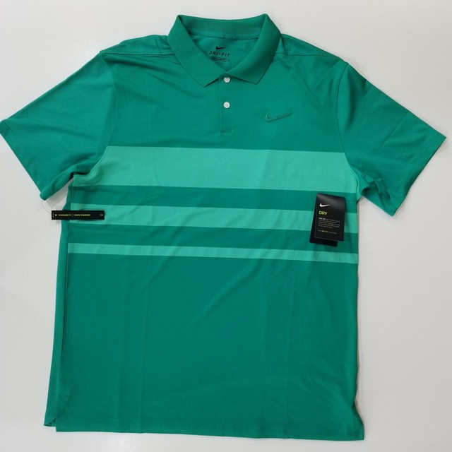 Dry Vapor Stripe Golf Polo Shirt 